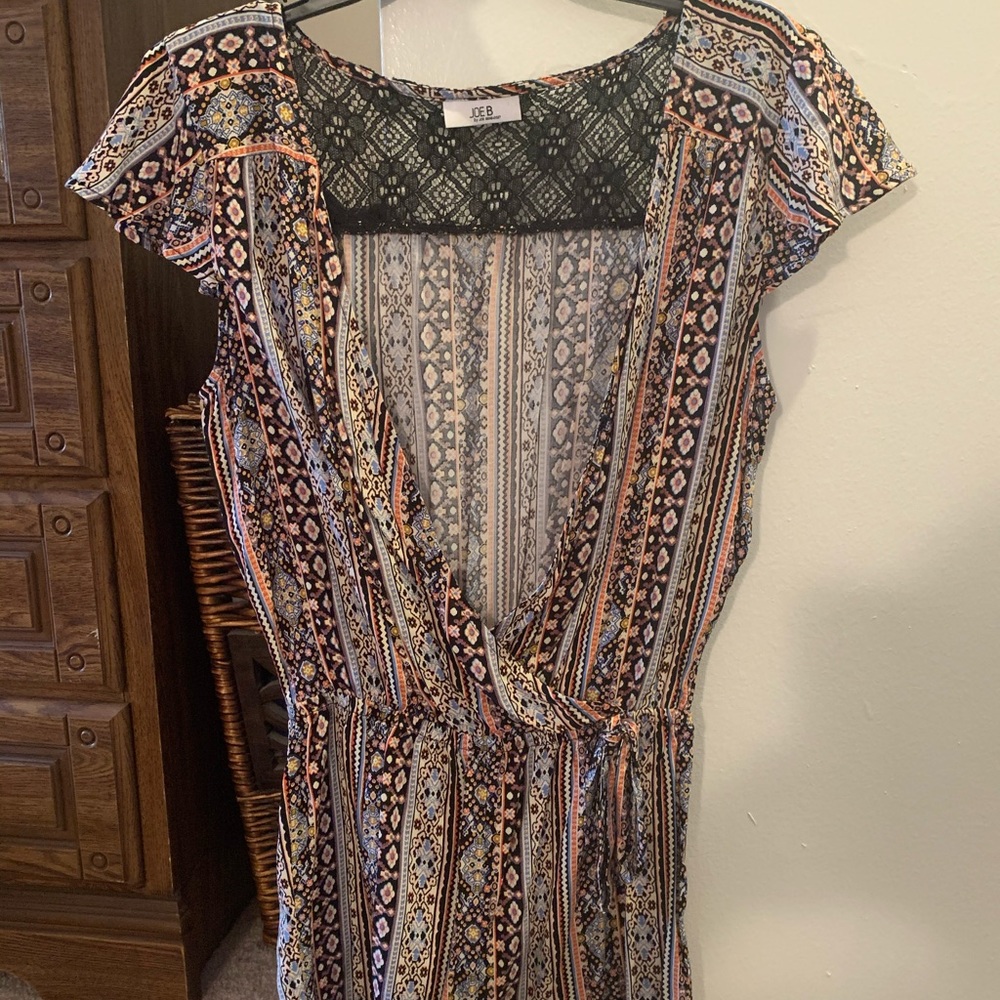 Short sleeve romper